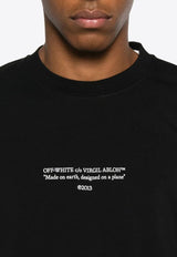 Off-White Statement Skate T-shirt Black OMAA120F25JER011_1001