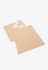 PINKO Logo Knit Wool Scarf Beige 105988A2Z5_MZ2