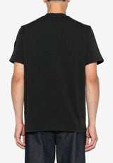 Moncler Graphic Print Crewneck T-shirt Black K20918C0003189AUG_998