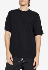 Rick Owens Basic Crewneck T-shirt Black RU02E1232JR_09