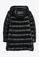 Moncler Suyenne Hooded Down Parka Black K20931C00012597YG_999