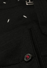 Maison Margiela Wool Tailored Pants Black SI0KA0005S60307_900