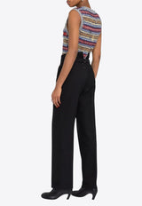 Maison Margiela Wool Tailored Pants Black SI0KA0005S60307_900