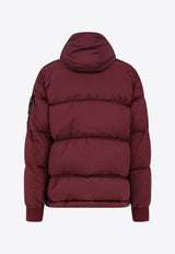 Stone Island Zip-Up Down Jacket Purple K2S154100088S0019V0012_Purple_29841990