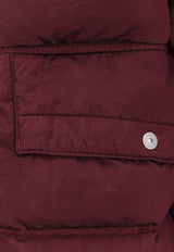 Stone Island Zip-Up Down Jacket Purple K2S154100088S0019V0012_Purple_29841990