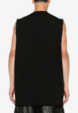 Rick Owens Jumbo Sleeveless T-shirt Black RR02E1108RIG_09