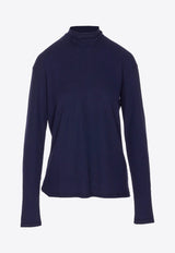 Lemaire Foulard Long-Sleeved Top Blue TO1306LJ1025_BL797
