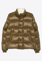 Moncler Tripiti Short Down Jacket Olive K20911A00130596XE_P80