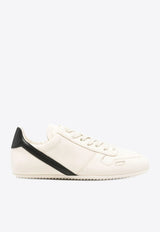 Rick Owens Minimal Leather Low-Top Sneakers Cream RP02E4895LCO_1191
