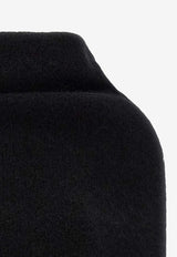 Rick Owens Runway Knitted Alpaca Cowl Black RR02E1491KWP_09