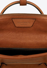 Maison Margiela 5AC Classique Leather Top Handle Bag Cognac SB1WD0056P8565_T2287