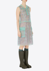 Maison Margiela Sleeveless Sheer Dress Green S51DD0048MTN114_642