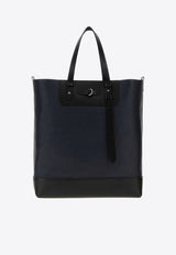 Maison Margiela Vertical Leather Tote Bag Midnight Blue SB1WC0024P8611_HB306