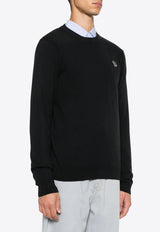Paul Smith Zebra-Motif Knitted Sweater Black M2R530XZN22226_79