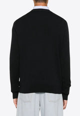 Paul Smith Zebra-Motif Knitted Sweater Black M2R530XZN22226_79