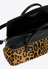 Maison Margiela 5AC East-West Leopard Print Top Handle Bag Brown SB1WD0056P8316_HA923