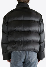 Rick Owens Quilted Padded Jacket Black RU02E1797NPD3_09