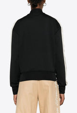 Palm Angels Logo Track Bomber Jacket Black PWBD050C99FAB002_1003