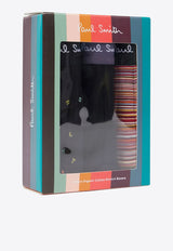 Paul Smith Signature Stripes Boxer Briefs - Set of 3 Multicolor M1A914T3PK78_1A