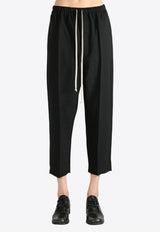 Rick Owens Astaires Drawstring Cropped Pants Black RP02E4303WGP_09