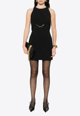 Elisabetta Franchi Chain Embellished Mini Dress Black AB80856E2_110