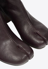Maison Margiela Tabi 60 Leather Ankle Boots Purple S58WU0246P3753_T5148