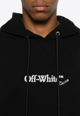 Off-White Scribble Arrow Skate Hooded Sweatshirt Black OMBB085F25FLE00F_1001
