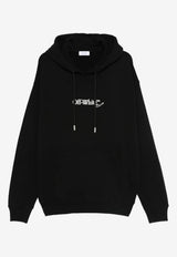 Off-White Scribble Arrow Skate Hooded Sweatshirt Black OMBB085F25FLE00F_1001