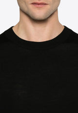 Paul Smith Crewneck Wool Sweater Black M1R238ZP02093_79