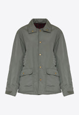 Maison Margiela Reversible Oversized Jacket Green S51AM0506MTN088_703