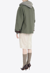 Maison Margiela Reversible Oversized Jacket Green S51AM0506MTN088_703