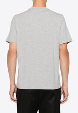 Autry Script Logo Print T-shirt Gray TSPMI5CD_D