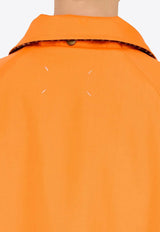 Maison Margiela Reversible Oversized Jacket Orange S51AM0506MTN090_912