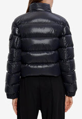 Moncler Petra Cropped Down Jacket Black K20931A00032596XE_999