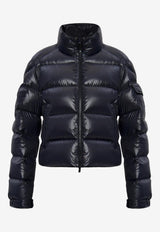 Moncler Petra Cropped Down Jacket Black K20931A00032596XE_999