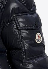 Moncler Petra Cropped Down Jacket Black K20931A00032596XE_999