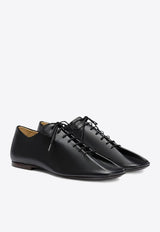 Lemaire Souris Leather Derby Shoes Black FO0245LL0023_BK999