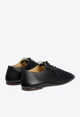 Lemaire Souris Leather Derby Shoes Black FO0245LL0023_BK999