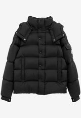 Moncler Maya 70 Hooded Short Down Jacket Black K20911A0020553333_999
