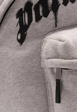 Palm Angels Graffiti-Logo Backpack Gray PMNB024F25FLE002_0810