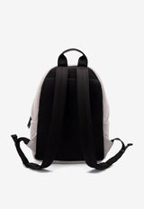 Palm Angels Graffiti-Logo Backpack Gray PMNB024F25FLE002_0810
