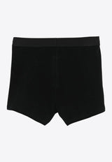 Rick Owens Penta Elastic Boxer Shorts Black RU02E1012RJSC_09