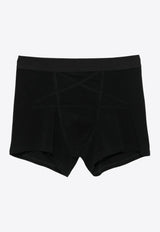 Rick Owens Penta Elastic Boxer Shorts Black RU02E1012RJSC_09