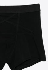 Rick Owens Penta Elastic Boxer Shorts Black RU02E1012RJSC_09