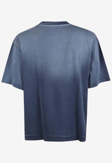 Off-White Laundry Skate Degrade T-shirt Blue OMAA120F25JER00P_4343