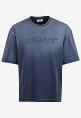 Off-White Laundry Skate Degrade T-shirt Blue OMAA120F25JER00P_4343