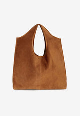 Jérôme Dreyfuss Paco Suede Tote Bag Caramel 45PACOCR_Caramel