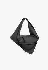 Federico Cina Maxi Tortellino Shoulder Bag Black TB0101_BLACK