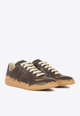 Maison Margiela Replica Lace-Up Sneakers Brown S58WS0270P7414_HB056