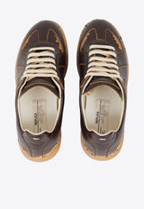 Maison Margiela Replica Lace-Up Sneakers Brown S58WS0270P7414_HB056